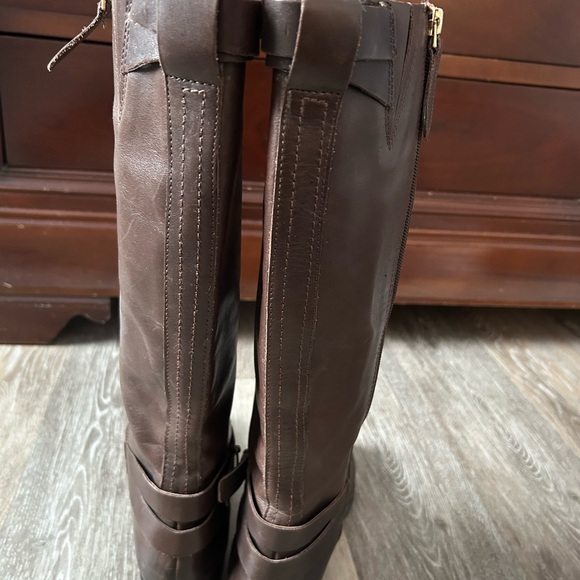 Franco Sarto Brown Riding boots - Picture 3 of 7